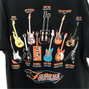 Vintage Famous Guitars shirt